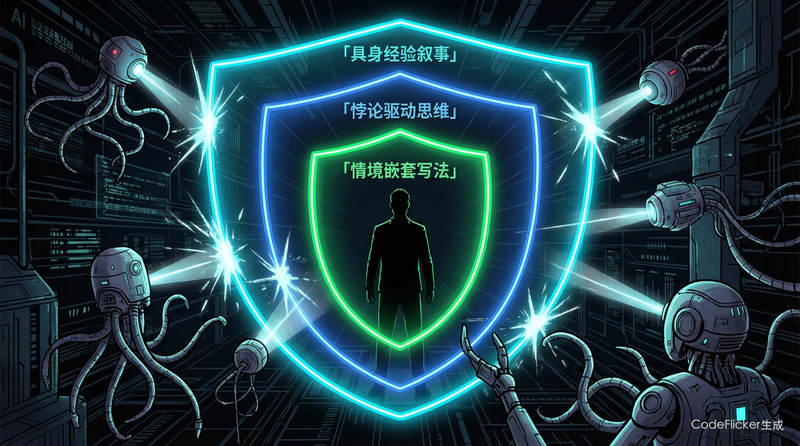反蒸馏三层防御策略
