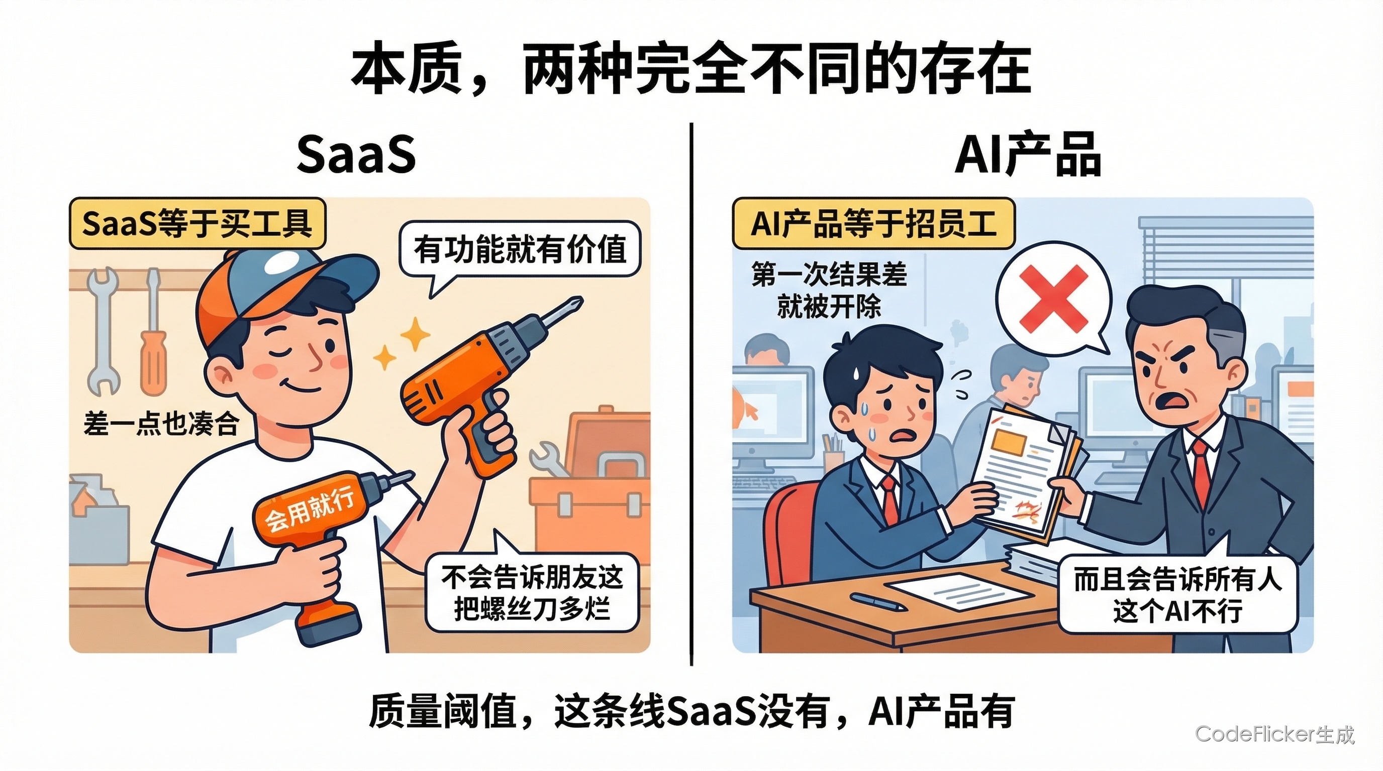 招员工 vs 买工具：两种完全不同的存在
