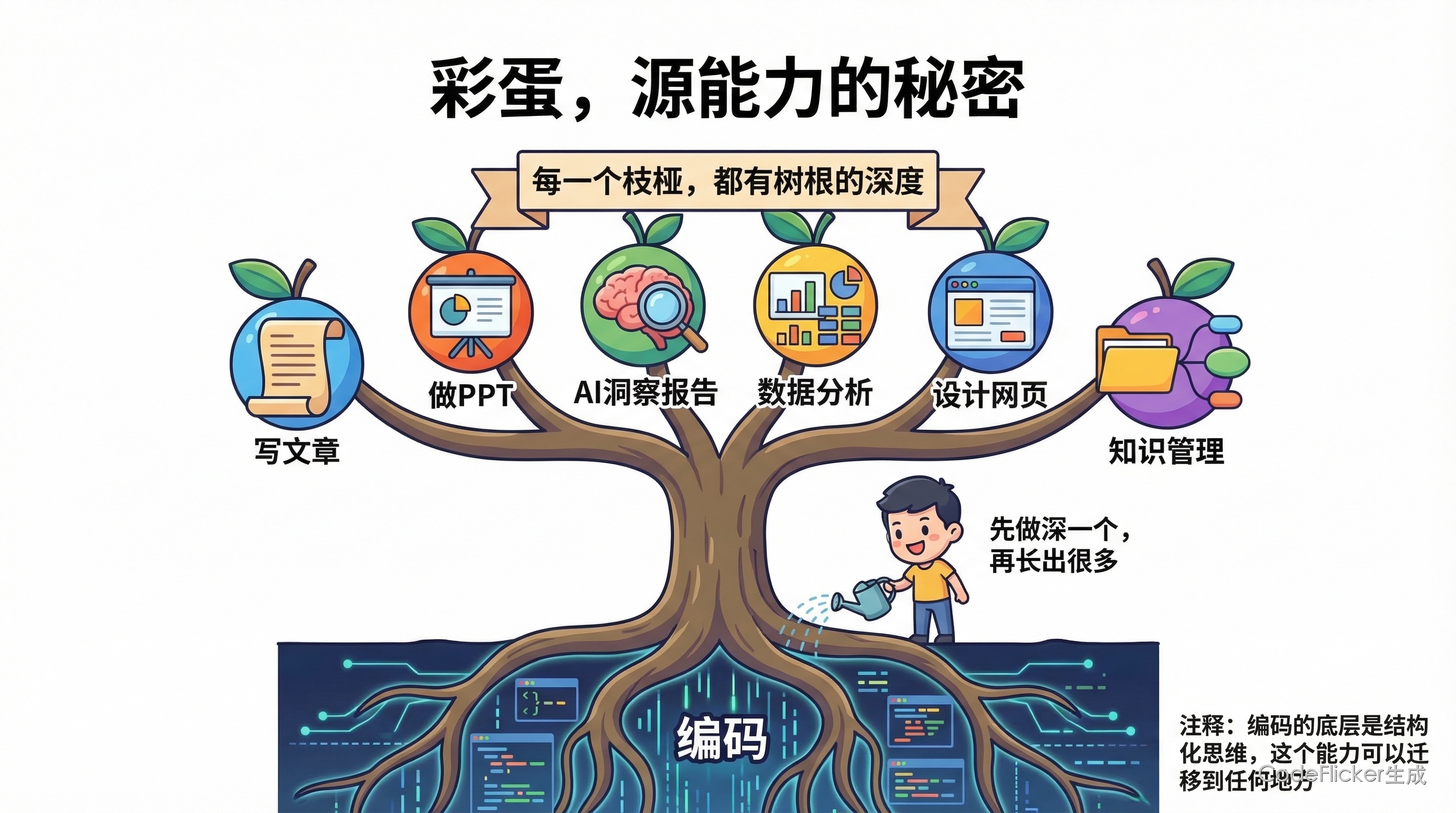 源能力的秘密：先做深，再做广